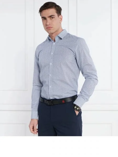 HUGO Cămașă | Extra slim fit albastru