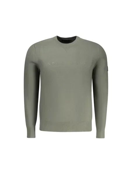 Dzianinowy sweter North Sails zielony