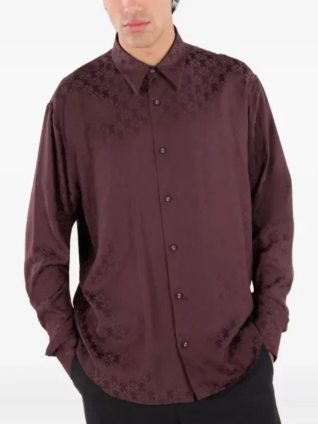 Cămașă Roberto Cavalli violet