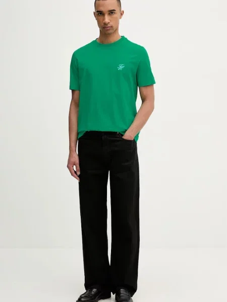 Tommy Hilfiger basic tričko SUMMER zelené