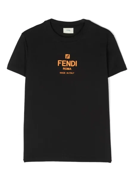 Koszulka dziecięca Fendi czarna