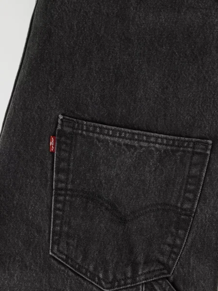 LEVI'S ® Rifle na traky denim čierny