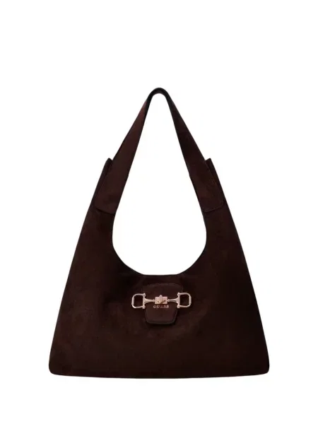 Guess Geantă shopper Sunset maro