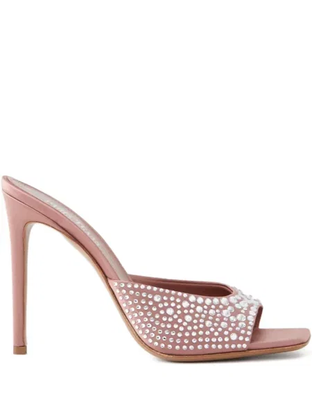 Sandale Paris Texas de cristal roz