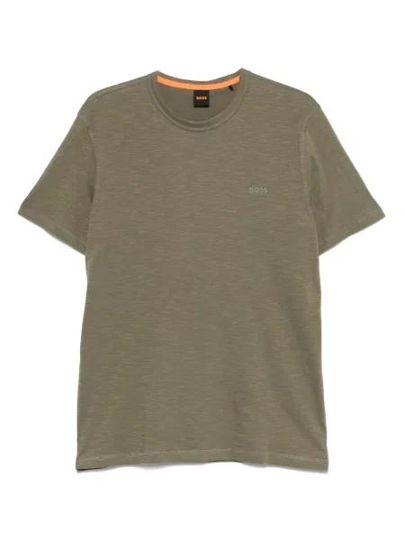 Tricou Boss cu imagine verde