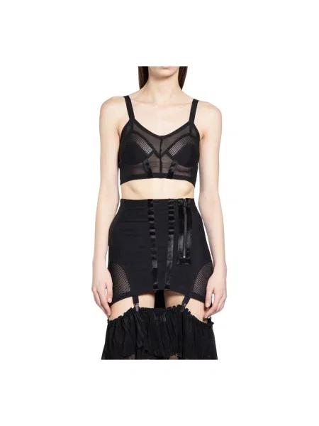 Top Knwls tiulowy czarny