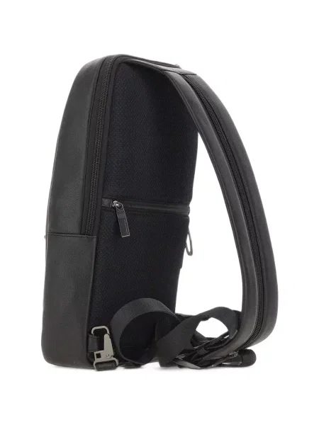 Geantă Piquadro din piele negru