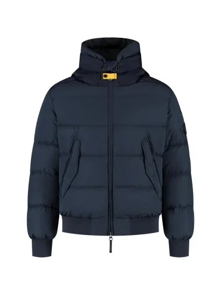 Palton Parajumpers cu glugă albastru