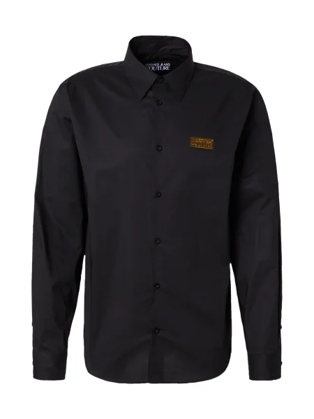 Srajca Versace Jeans Couture z dolgimi rokavi črna