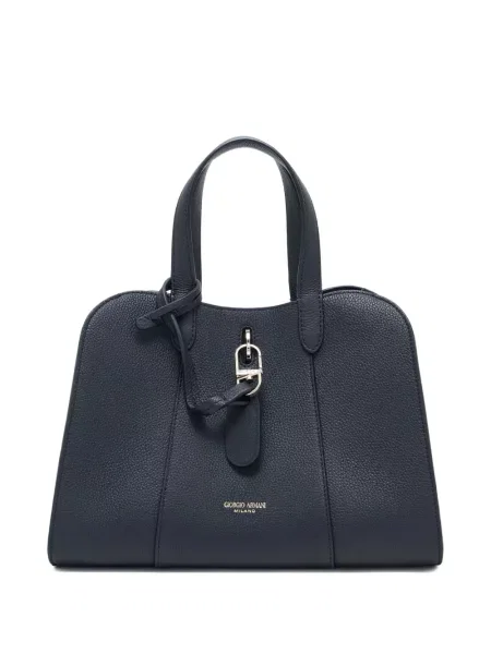 Geanta de piele Giorgio Armani din piele negru