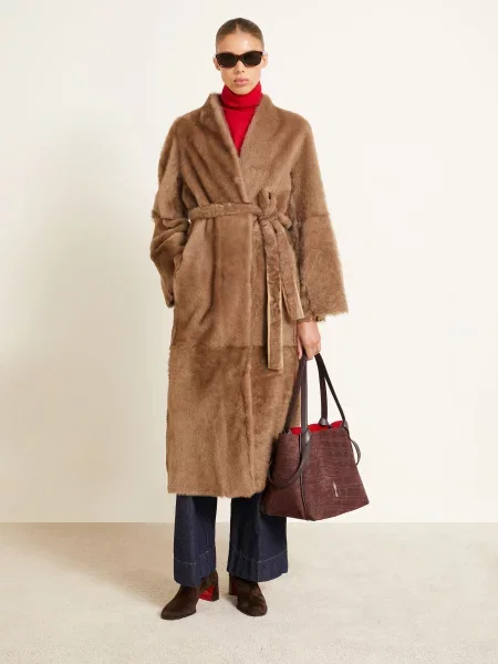 Shopper kabelka Christian Louboutin hnědá