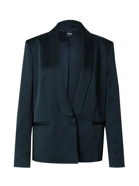 BOSS sacou marin un singur rand de uni albastru