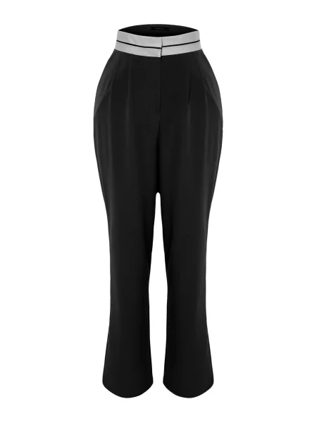 Pantaloni Trendyol negru