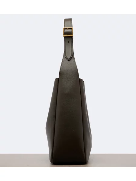 Geantă Saint Laurent din piele maro