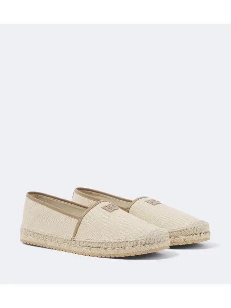 Espadrile Dolce&gabbana din canvas bej