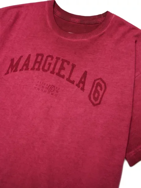 Gyerek póló Mm6 Maison Margiela piros