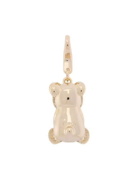 Furla Pakabukas Hashtag Bear Charm Auksinė