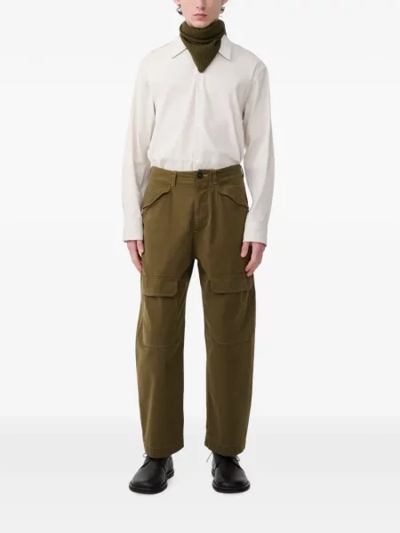 Pantaloni cargo Studio Nicholson verde