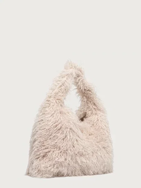 Geantă Levi's® de lână alb