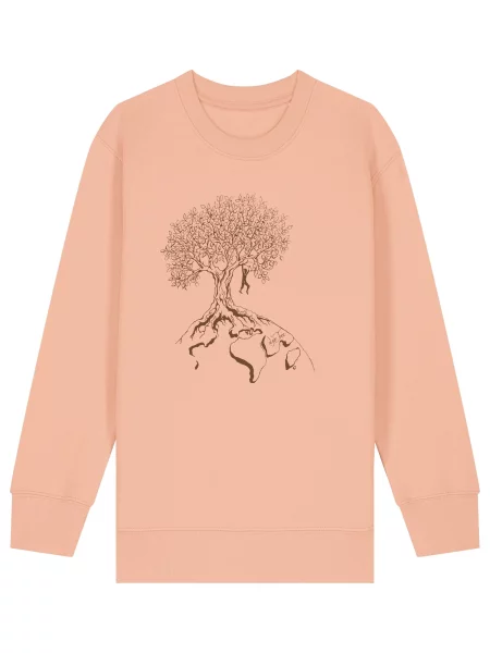 Life-Tree Sweater majica Kids Unisex Hanging On breskva