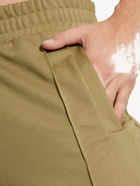 Pantaloni Palm Angels cu dungi verde