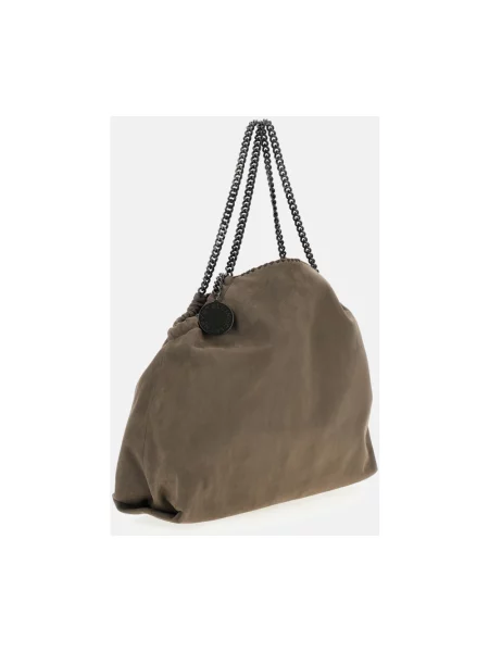 Torebka Stella Mccartney zamszowa szara