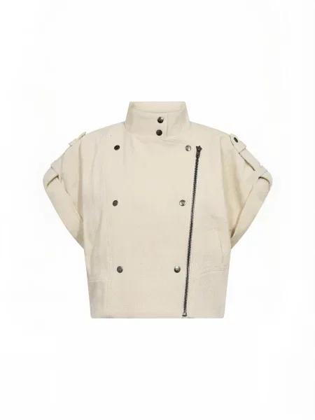 Co'couture Vestă CalinCC crem