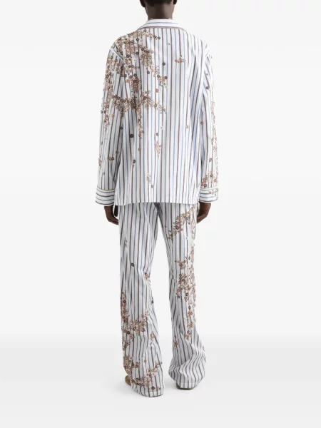 Halat Dolce & Gabbana cu broderie alb