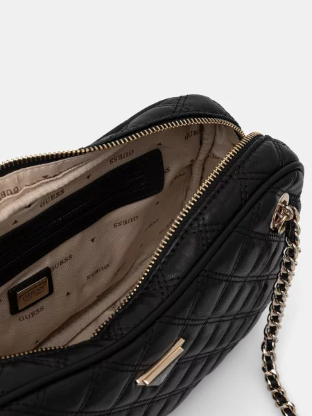 Кожаная сумка-багет Guess