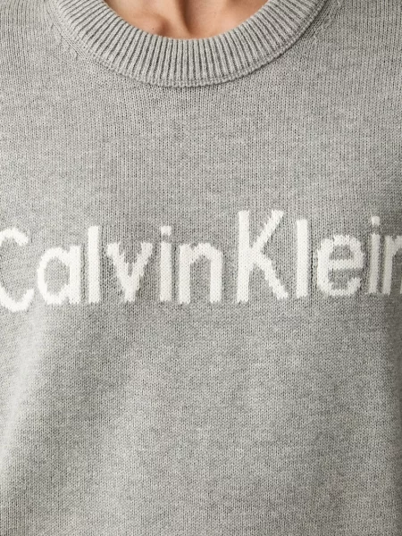 Calvin Klein Jeans пуловер дамски от сиво