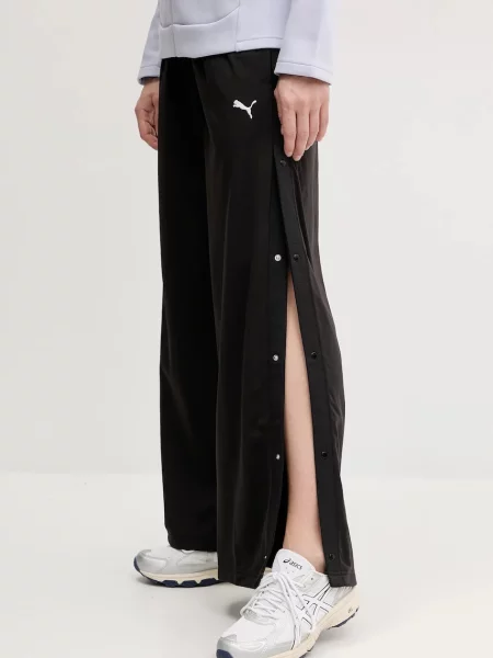 Спортивні штани Puma однотонні чорний