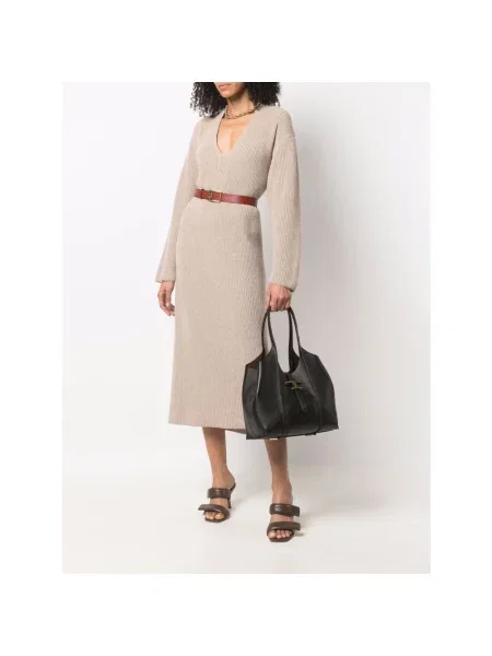 Shopperka Tod's skórzana czarna