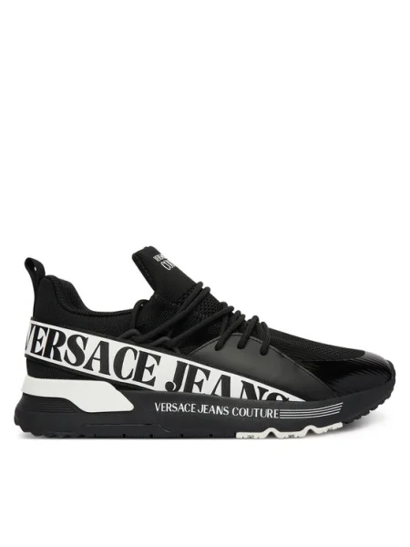 Sneakersy Versace Jeans Couture čierna