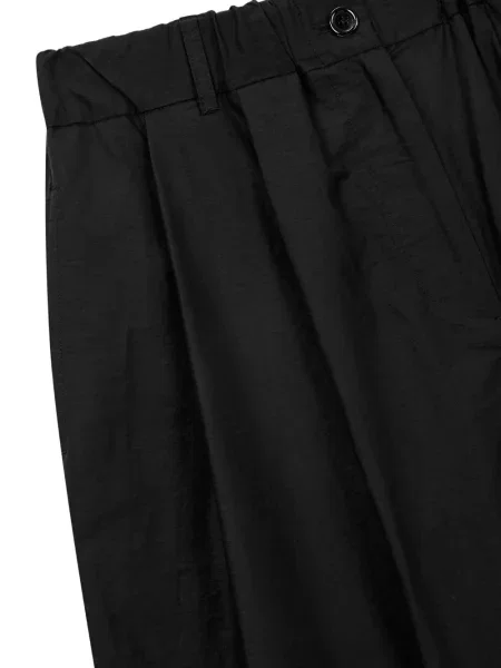 Pantaloni Tomboy plisate negru