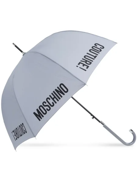 Umbrelă Moschino cu imagine gri