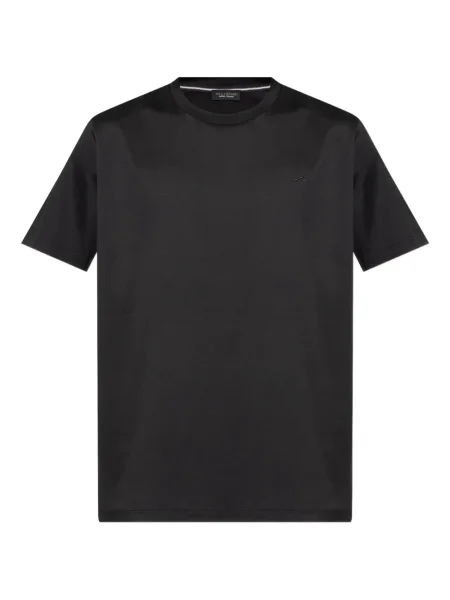 Tricou Paul & Shark cu broderie negru