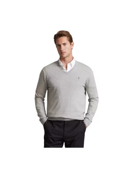 Polo Ralph Lauren Sweter szary