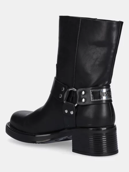 Just Cavalli botine cu drept negru