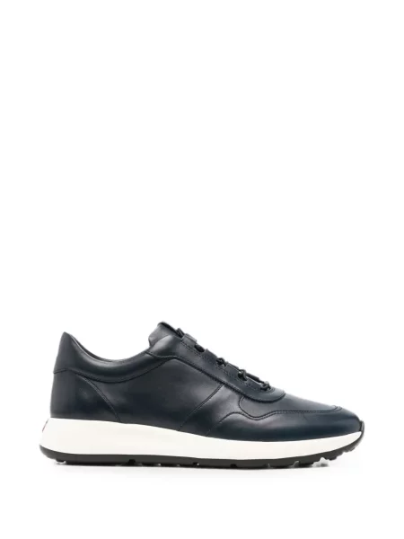 Sneakerși Tod's din piele albastru