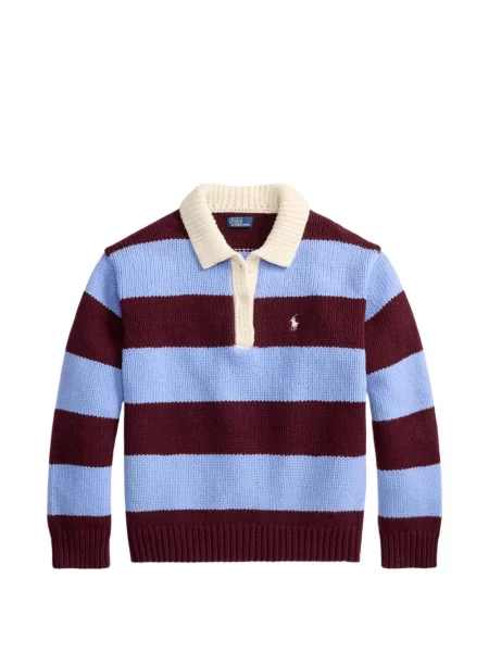 Велурени бягане с яка чорапи Polo Ralph Lauren синьо