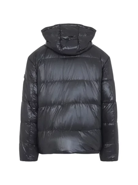 Geacă cu puf Moose Knuckles cu glugă negru