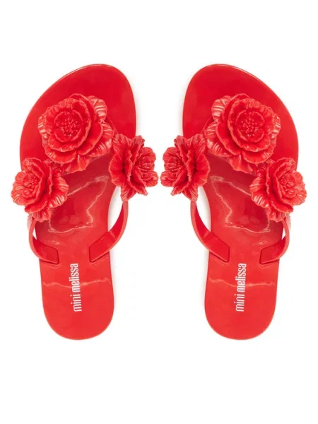 Melissa Джапанки Mini Melissa Harmonic Springtime Inf M червен