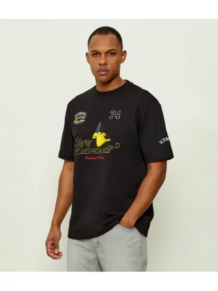 Iceberg Tricou | Iceberg X LOONEY TUNES negru