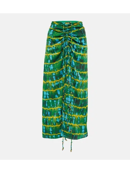 Maksi spódnica maxi Altuzarra zielona