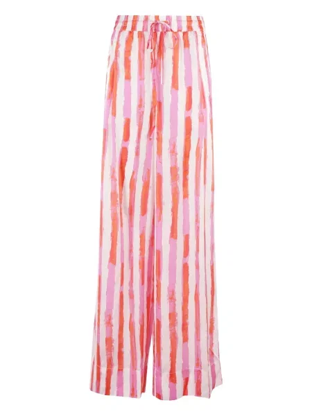 Pantaloni Essentiel Antwerp cu dungi alb