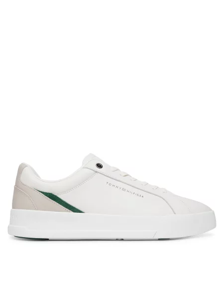 Сникърси Tommy Hilfiger Th Court бял