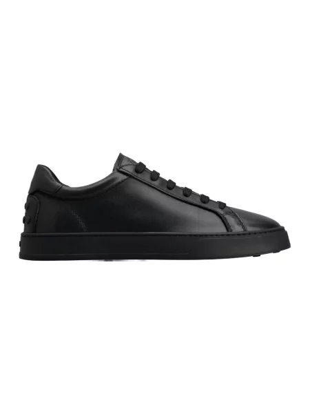 Sneakersy Tod's skórzane czarne