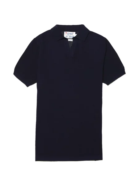 Gulerat tricou Mc2 Saint Barth albastru