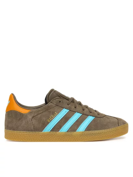 Sneakersy adidas brązowe