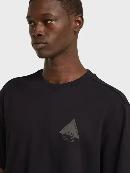 Маленька футболка G-star Raw чорна